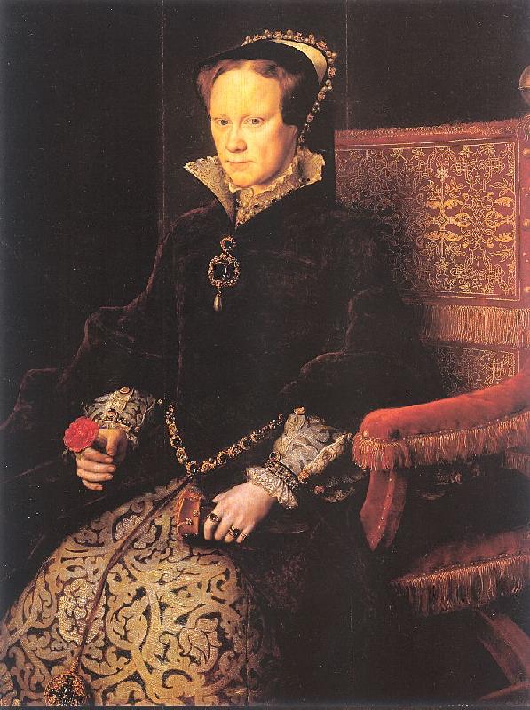 Mor, Anthonis Mary Tudor Sweden oil painting art